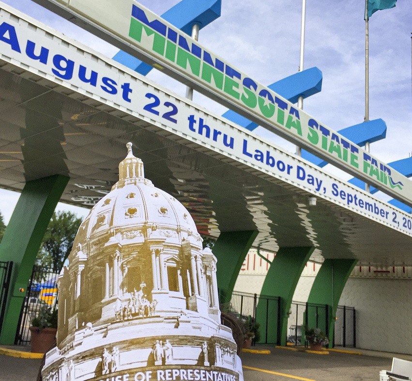 Fairgoers can visit the House of Representatives booth inside the Education Building throughout the 2024 Minnesota State Fair Aug. 22-Sept. 2. (House Photography file photo)